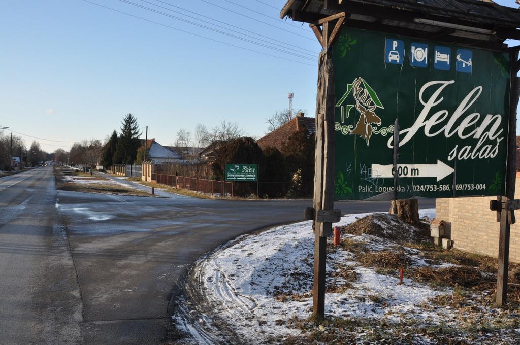 Hotel Sobe Tron Palić Esterno foto